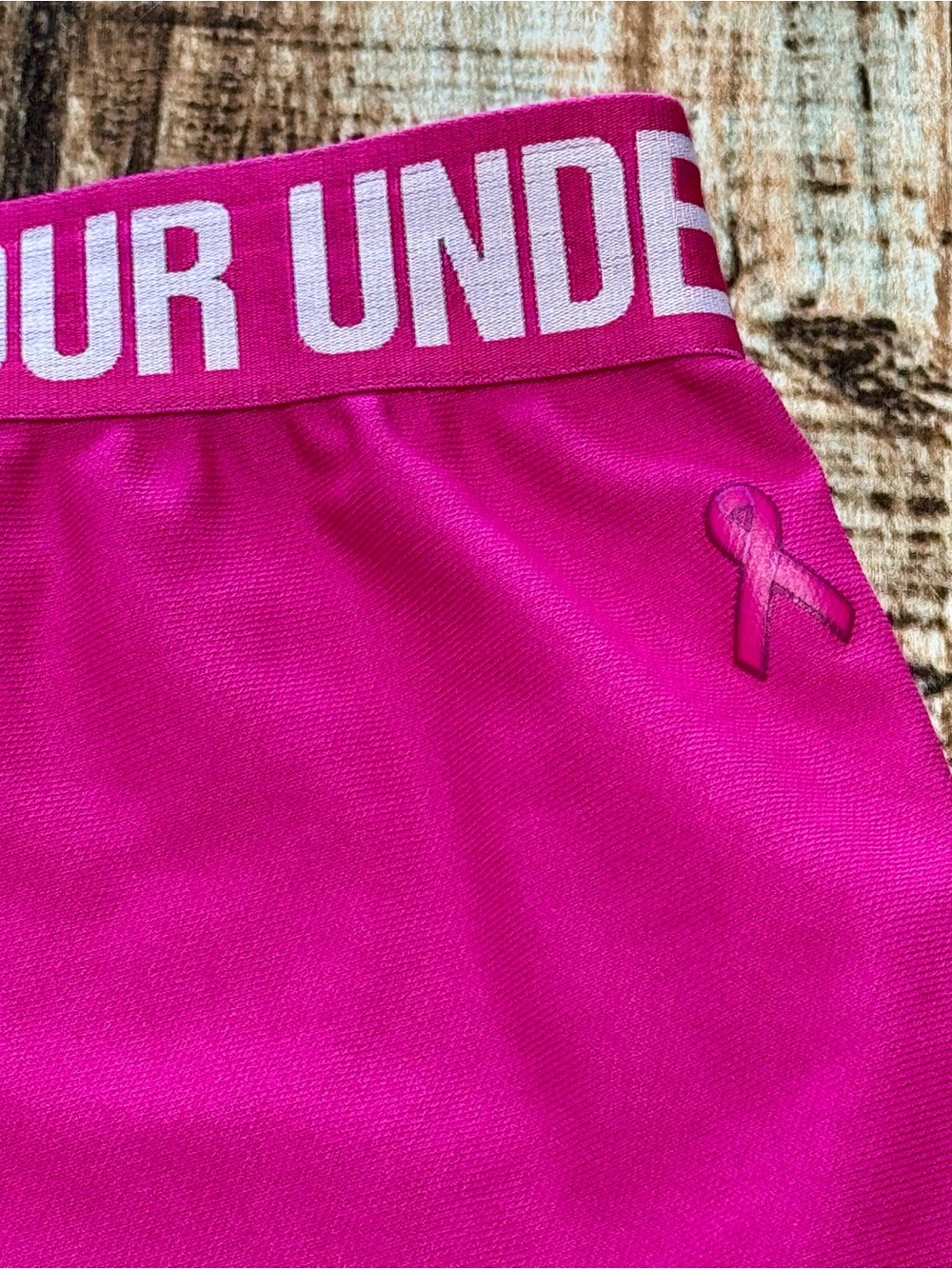 Women’s “Under Armour” Breast Cancer Shorts | #A19 - Picture 7 of 11